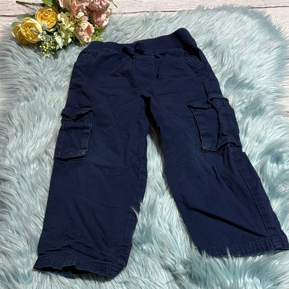 Garanimals Dark Blue Kids Cargo Pants sz 4T